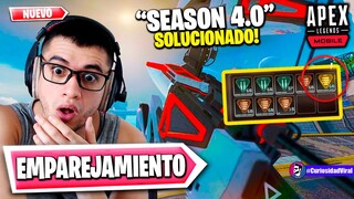 ✅Apex Legends Mobile: ARREGLARON EL EMPAREJAMIENTO Y NUEVOS ITEMS *SEASON 4.0*