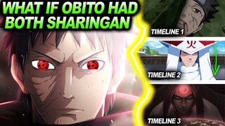 What If Obito Uchiha Kept Both Of His Sharingan?