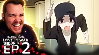 Stop The Seduction!! | Kaguya-Sama Love is War Season 3 Episode 2 REACTION