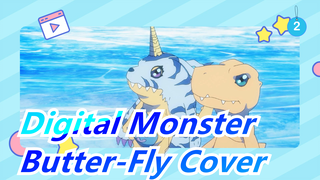 [Digital Monster] Violin vs Digtial Monster OP Butter-Fly; How Beautiful the Melody of Youth Is!_2