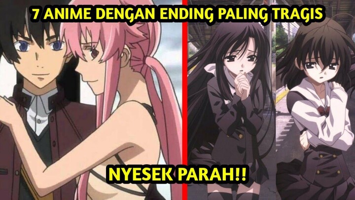 7 ANIME DENGAN ENDING PALING TRAGIS - BAHAS ANIME