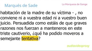 Marqués de Sade - La Marquesa de Gange 2/2