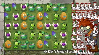 Penny'pursuit: chế độ super Hard cực khó khăn | Plants vs. Zombies 2 - PVZ2 MK