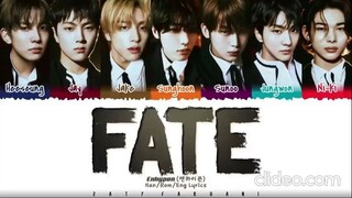 ENHYPEN (엔하이픈) - 'Fate' Lyrics [Color Coded_Han_Rom_Eng] (sped up)