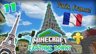 Bonjour Paris! | Minecraft EarthMC Towny #11