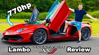 Lamborghini Aventador SVJ review - 0-60mph, 1/4-mile & brake test!