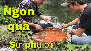Ẩm Thực Cá Nướng| Câu Cá Ngày Mưa| Hành Trình Săn Bắt