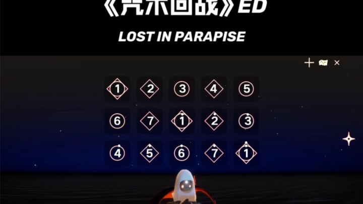 Chú Thuật Hồi Chiến ED "Lost In Parapise" phiên bản đầy đủ của bản nhạc đàn piano Guanyu, cháy đến m