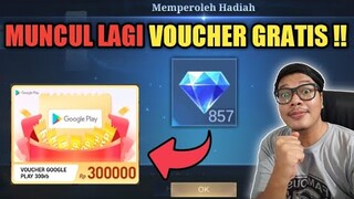 BURUAN AMBIL ! VOUCHER 300RB GOOGLE PLAY UNTUK TOP UP DIAMOND GRATIS !! SEBELUM HABIS