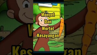 Nyemot dan Wortel Kesayangan. Alur cerita film Curious George. #shorts