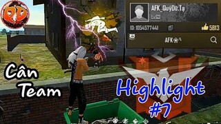 Highlight FreeFire | #7 Cân 3 cân 4 là chuyện bình thường | AFK Quỷ Dữ