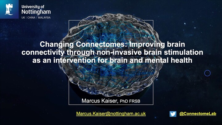 Changing Connectomes: Improving brain connectivity through non-invasive brain stimulation