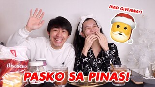 FILIPINO CHRISTMAS DESSERTS + IPAD GIVEAWAY | WE DUET VLOGMAS DAY 20!