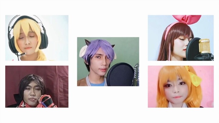 COSPLAY ANIME sambil nyanyi lagu favorit
