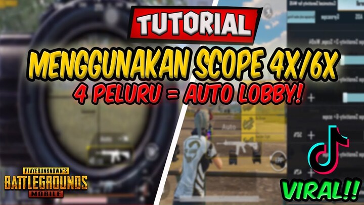 TUTORIAL SCOPE YANG BENAR DAN KESALAHAN PLAYER PUBG MOBILE INDONESIA