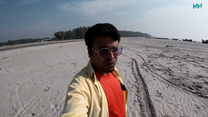 লাল কাঁকড়ার দেশ । কুয়াকাটা কাউয়ার চর । লাল কাঁকড়ার আস্তানা