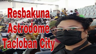 Resbakuna #Tacloban City Astrodome Jan.10,2022 Thank You to All #Booster #Sinovac #Vaccine