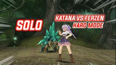 Geprek Ferzen Lagi Makek Katana Di Hard Mode