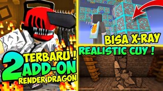 KEREN! 2 ADDON MCPE 1.19 Paling BERBAHAYA  ( Work X-RAY + Chainsaw Man Addon ) - Addon MCPE 1.19