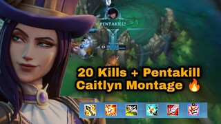 Caitlyn All Critical Item is Tremendous | Wildrift | Caitlyn Best Highlights Montage | #wildrift