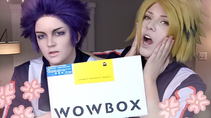 Japanese Sweets with ShinKami | WOWBOX Unboxing | My Hero Academia Cosplay
