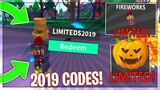 Roblox Strucid Halloween Codes! 2019 October
