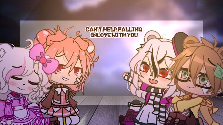CAN'T HELP FALLING INLOVE WITH YOU || gacha club-piggy || sheepy x piggy - zizzy x pony || ITsEricka
