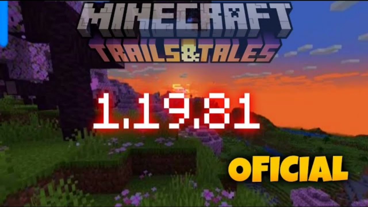 SAIU ATUALIZAÇÃO DO MINECRAFT PE 1.19 OFICIAL WILD UPDATE