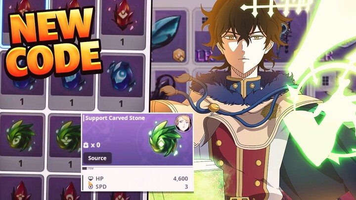 *NEW CODE* INSANE TALENT & GEAR UPDATE! TAKE ADVANTAGE OF THIS RIGHT NOW | Black Clover Mobile