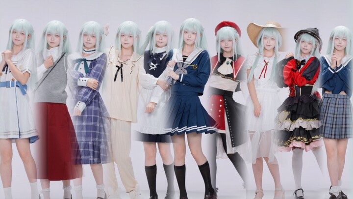 Mười bộ cosplay của Wakaba Mutsu được quay trước khi bị gãy xương vì tai nạn… Mutsu thật kawaii✨✨