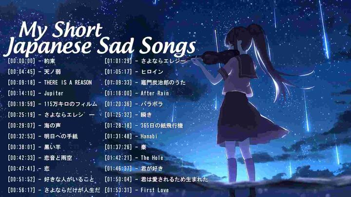 Beautiful japanese sad songs 🍃✨