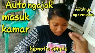 Lucu Detik detik wanita di Hipnotis lemes banget banjit way kanan