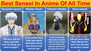 Best Sensei Teacher And Their Quotes