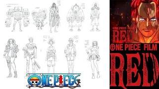 Straw Hat Pirates Crew Design One Piece Film Red 2022