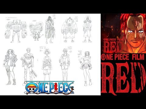 Straw Hat Pirates Crew Design One Piece Film Red 2022