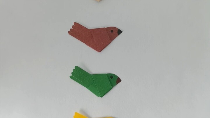 Turn a Paper Strip Into a Beautiful Bird 🐦