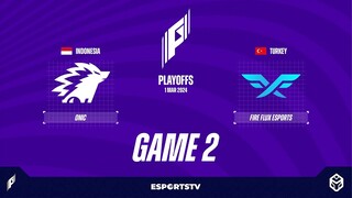 ONIC vs Fire Flux Esports GAME 2 Games of the Future 2024 | FF VS ONIC