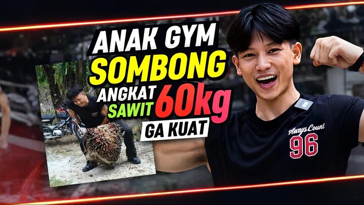 Orang Gym Ngeremehin Angkat Sawit, Pas Ngangkat Sawit Malah Ga Kuat