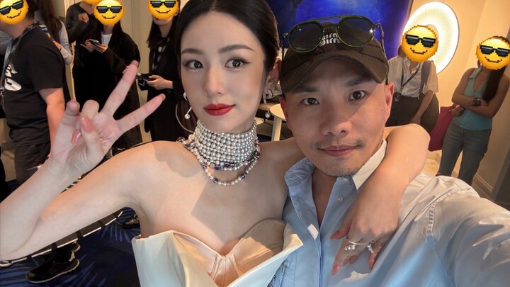 Chuẩn bị Tôi đã trang điểm thảm đỏ Cannes cho Zhou Ye