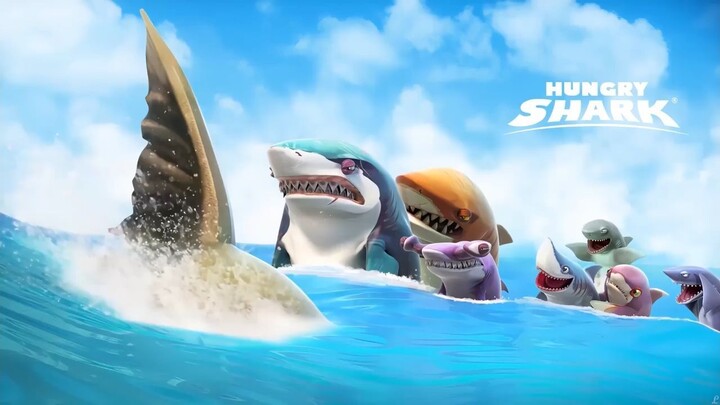 HUNGRY SHARK MOVIE & TRAILER COMPILATION
