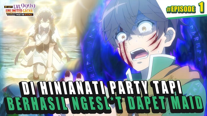 #1 SKILL UNDIAN SL*T NYA BERUNTUNG SAAT HAMPIR MATI | Alur Cerita  My Gift Lvl 9999 Unlimited Gacha