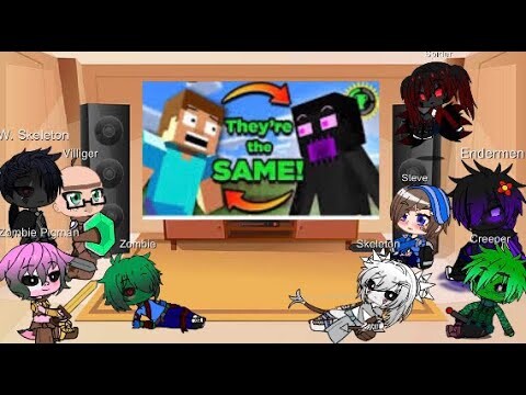 Minecraft Mobs + Steve react to Game Theory Ep 1