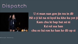 [Phiên âm tiếng Việt] Dispatch - Heize (Feat. Simon Dominic)