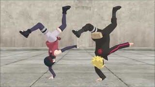 [MMD] kill me baby [Boruto & Sarada]