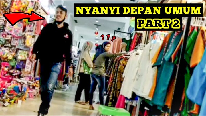 PRANK NYANYI DEPAN UMUM Part 2 | AUTO NGAKAK || JEJENO 16 || PRANK INDONESIA