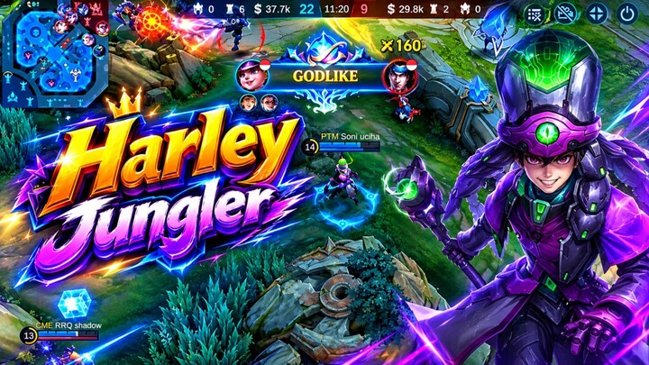 Kelincahan Master Octopus Harley | MLBB MOBILE LEGEND