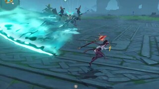 [Genshin Impact] Dikabarkan bahwa Rosaria dengan 300 damage ledakan dapat menembakkan 6 jurus pamung