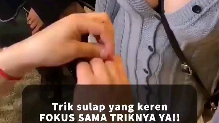 Sulapnya bikin melongo🙄