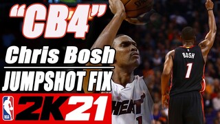 Chris Bosh Jumpshot Fix NBA2K21 with Side-by-Side Comparison