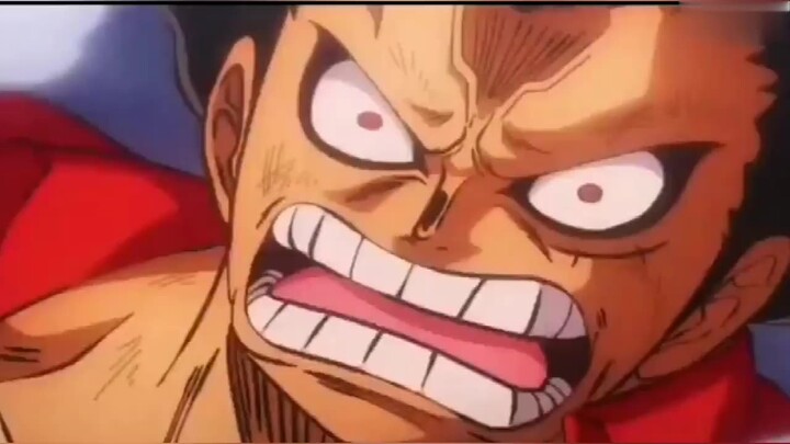 One Piece, pembakaran tinggi di depan, Luffy VS Barrett, gigi keempat langsung